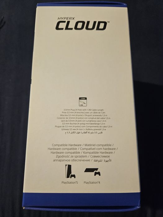 Słuchawki Hyperx Cloud Playstation 4 Playstation 5