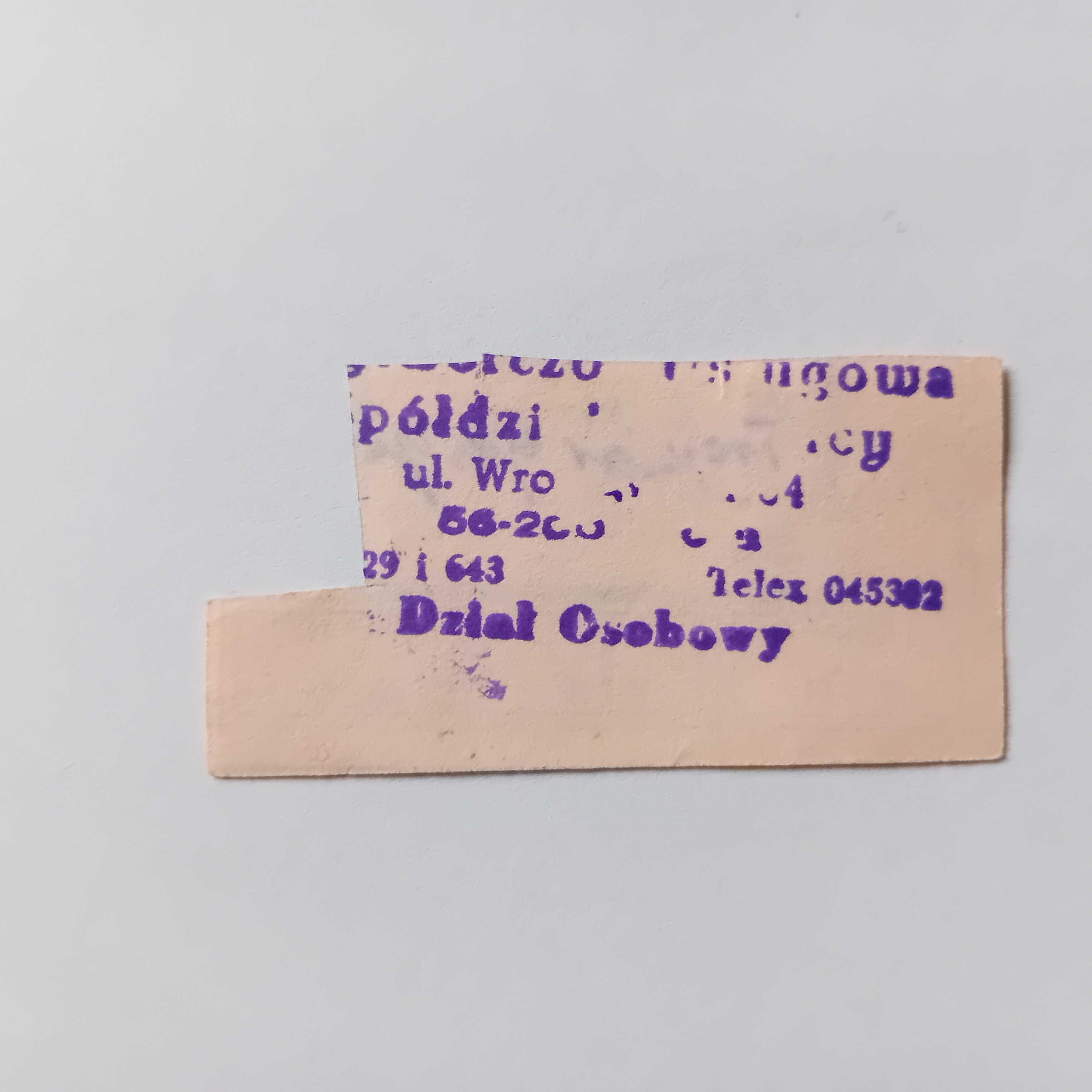 Kartka żywnościowa MI III 1982 Oryginał z pieczątką. Wypełniona.