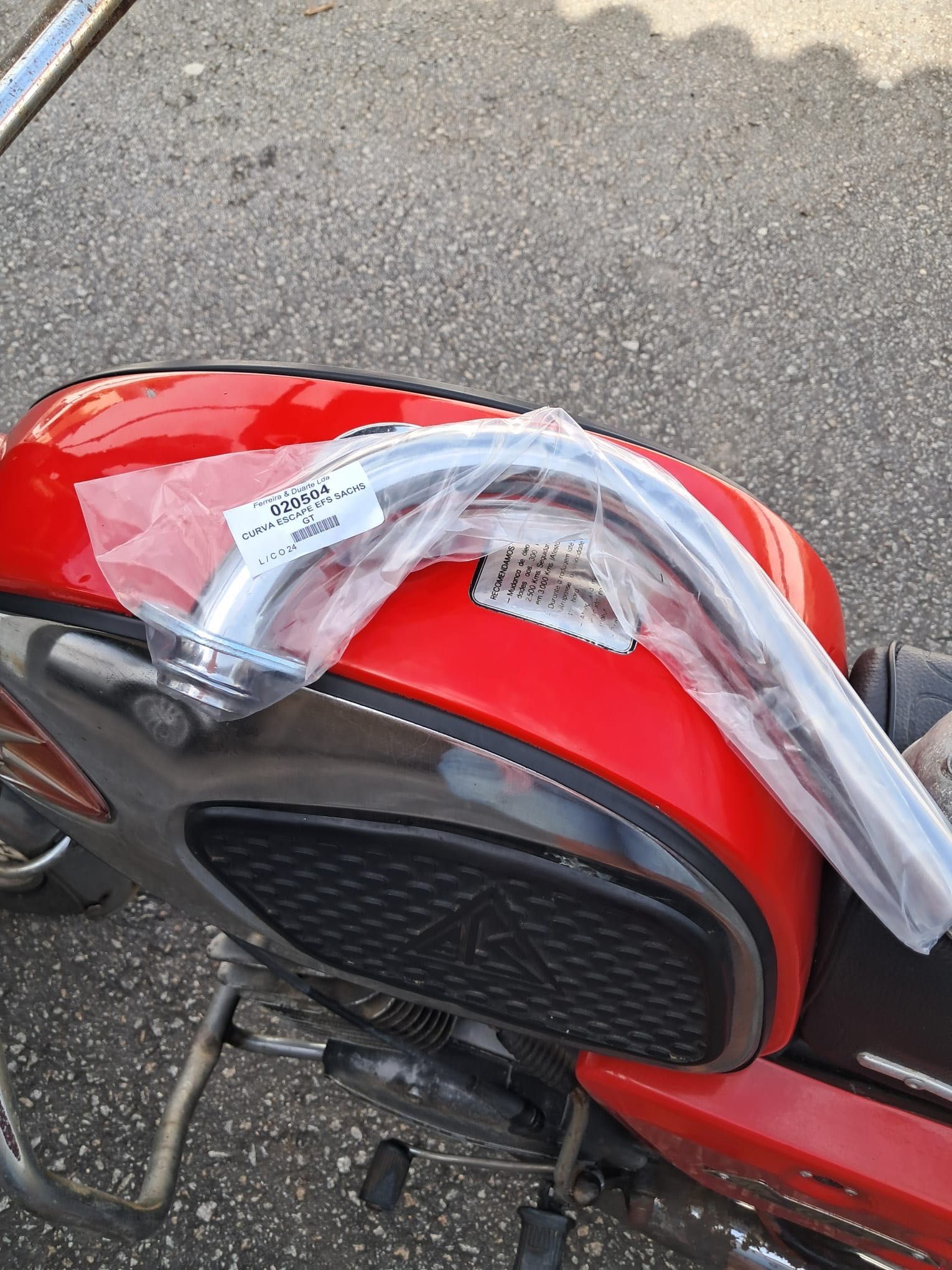 Motorizada EFS GT – Motor Sachs 50cc – Clássica de Coleção