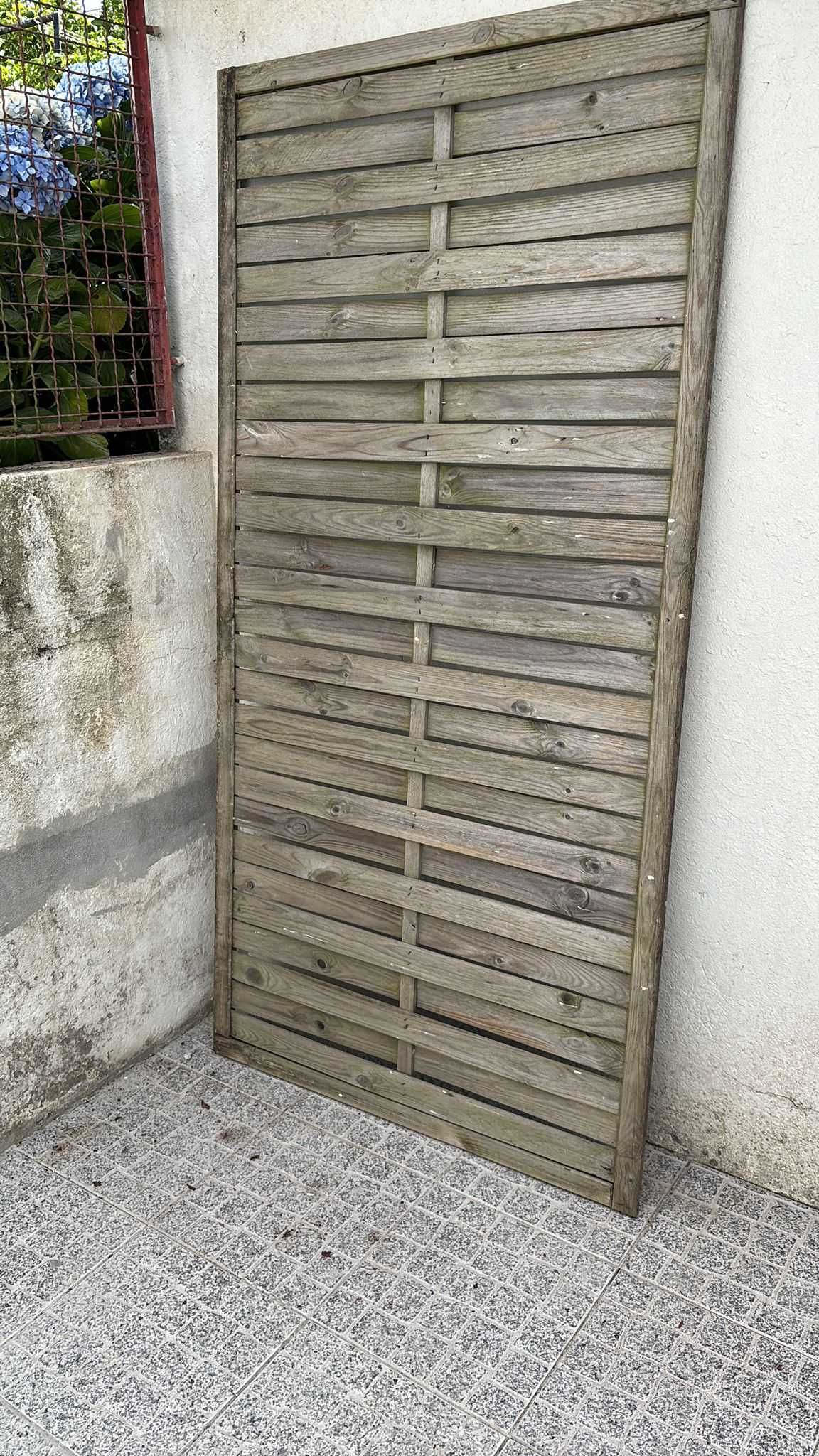 Painel de vedação em madeira 90 x 1,8 x 180 cm