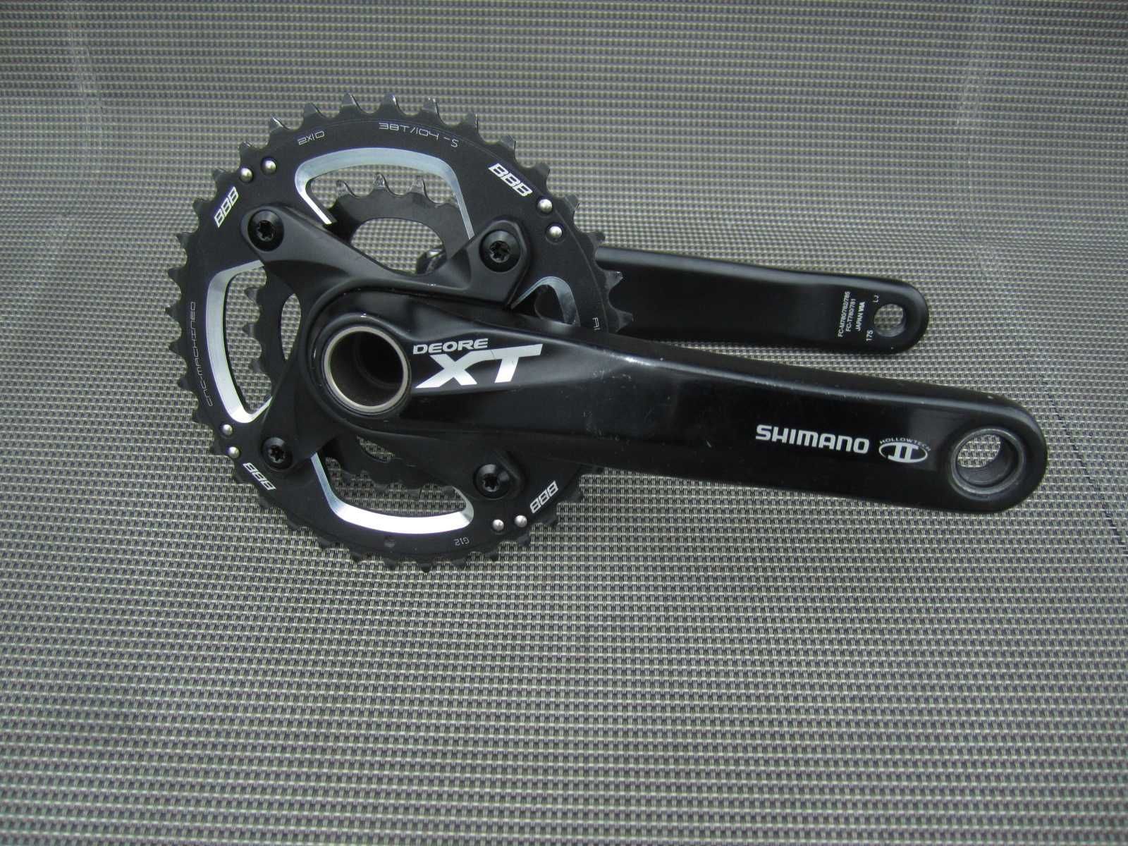 Korba Shimano Deore XT 2x10 HT2 175  mtb xc