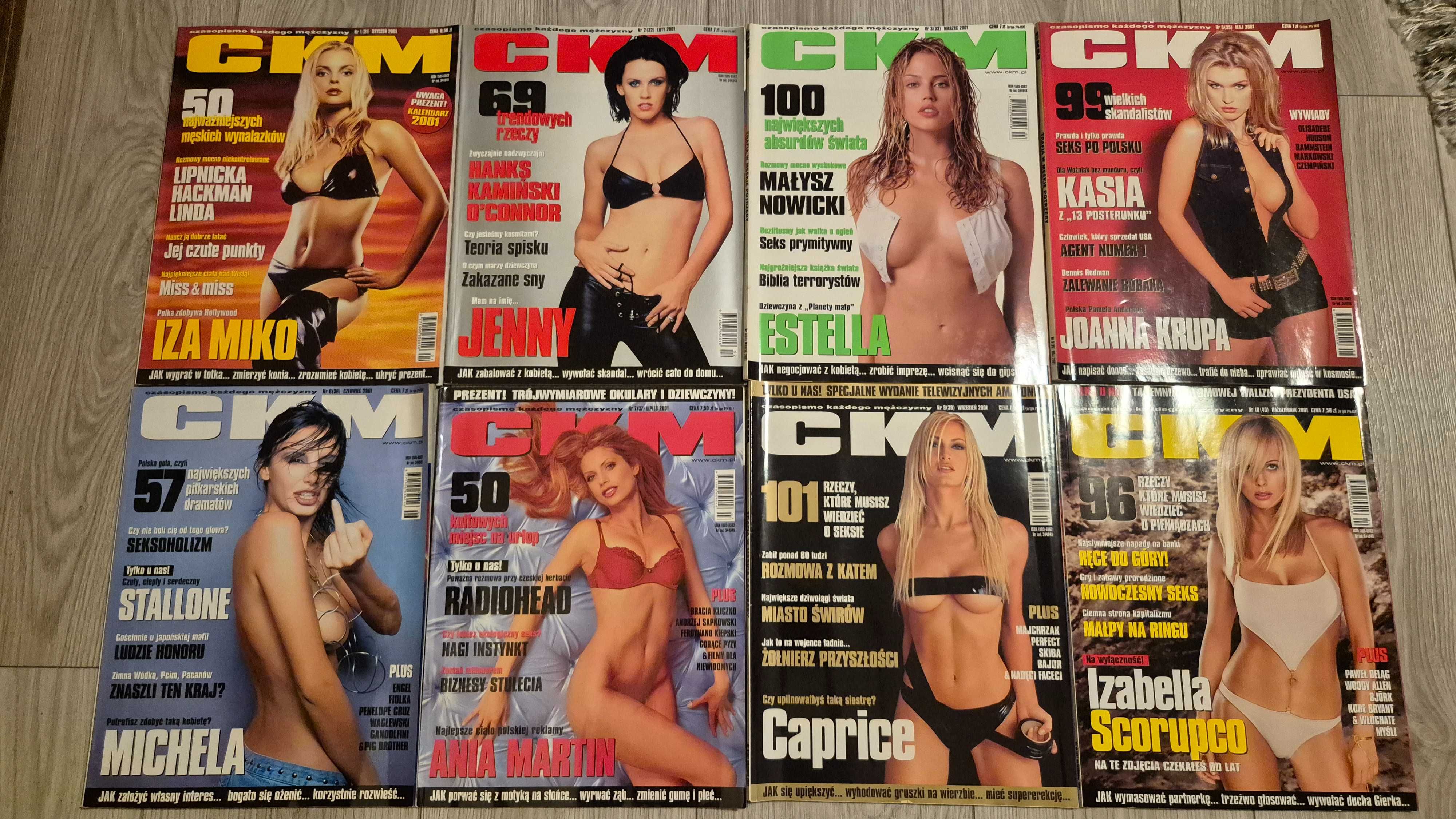 Magazyn CKM mix numerów z lat 2000, 2001, 2002, 2003, 2004