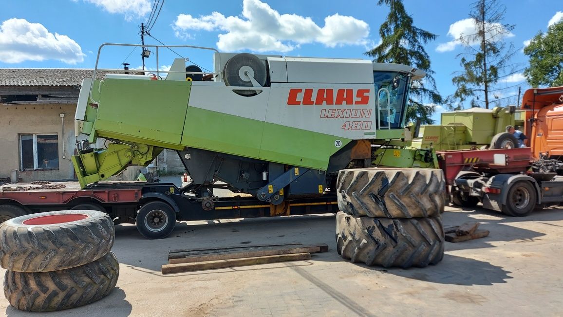 Claas LEXION 48/450. Dominator 106, 108 Mega 204 części nowe i używane