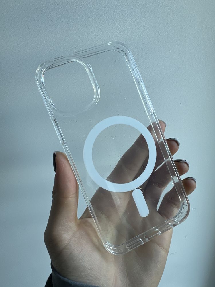 Etui brokat MagSafe do IPHONE 12/12 PRO