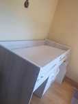 Cama com secretária