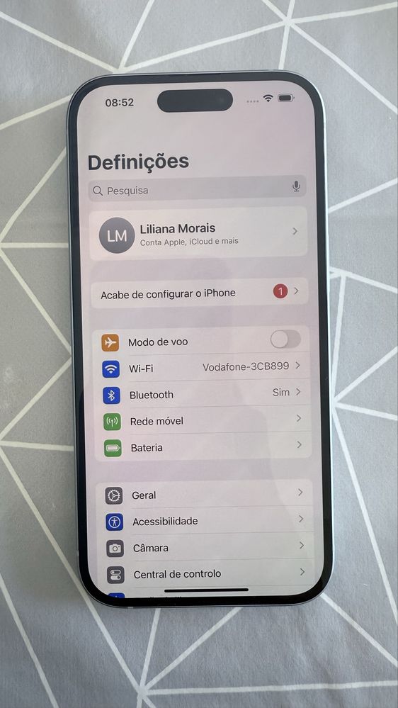 Iphone 15 azul 128gb