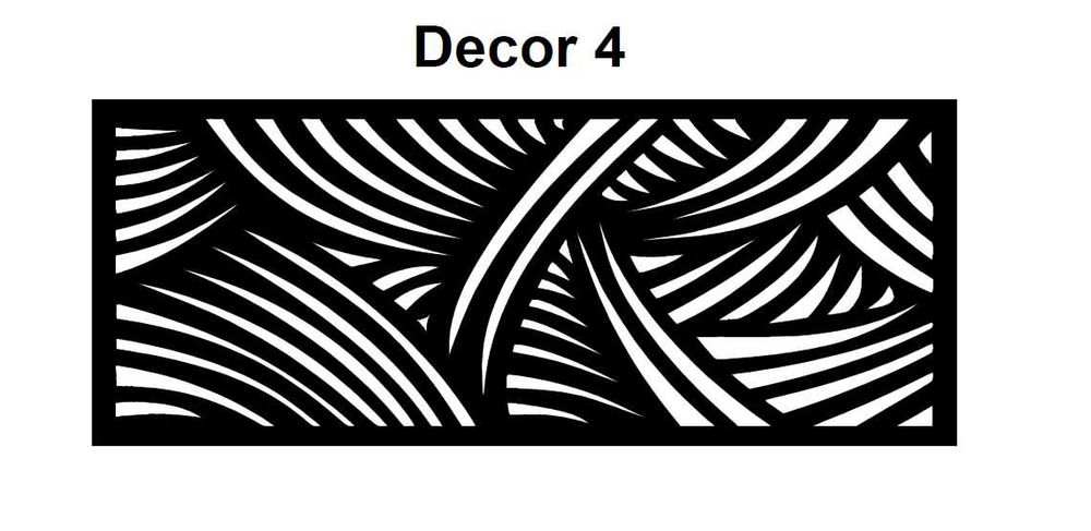 panele ogrodzeniowe wycinane laser cnc przęsło ażurowe brama furtka