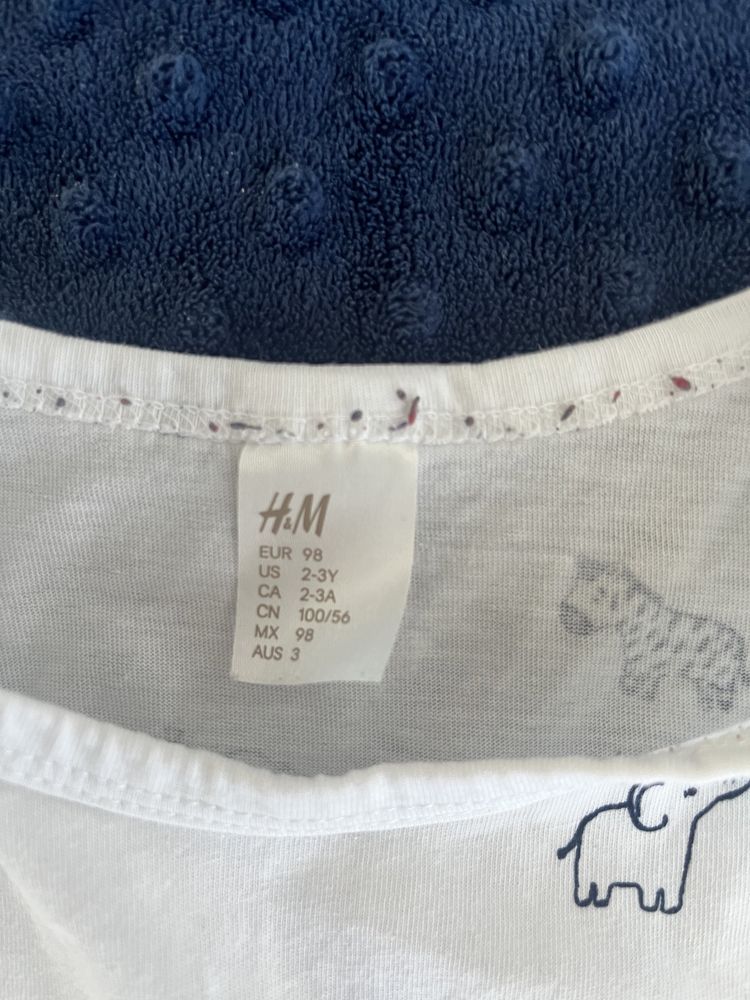 Koszulki bezrękawniki H&M 98 cm