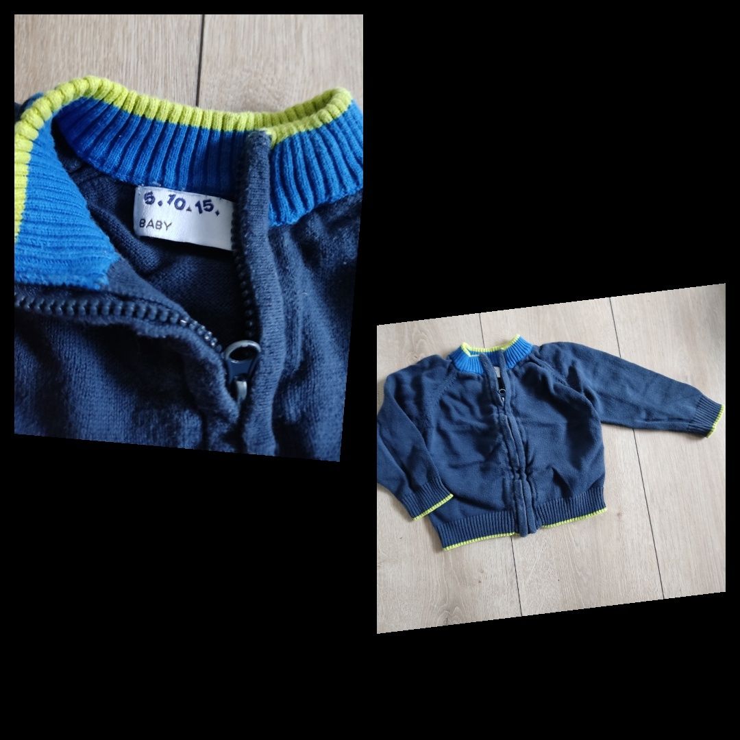 Bluza i sweter dla chłopca 74