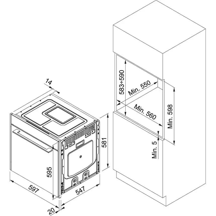 FRANKE piekarnik FS 913 P BK DCT TFT