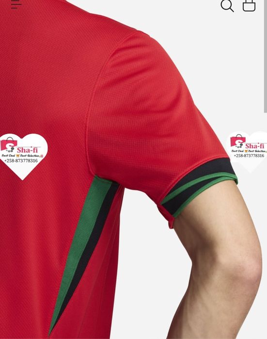 Camisa de seleção portuguesa