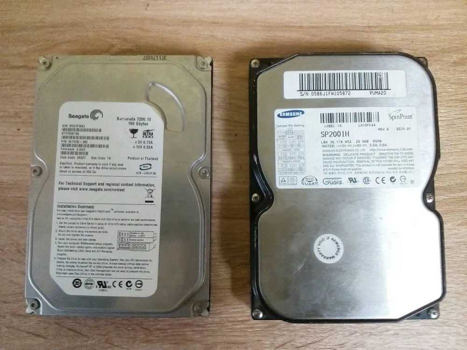 Продам від компа вінчестери