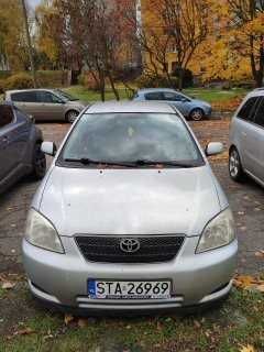 Toyota Corolla 2002r. 2.0 Diesel. Opłaty aktualne.