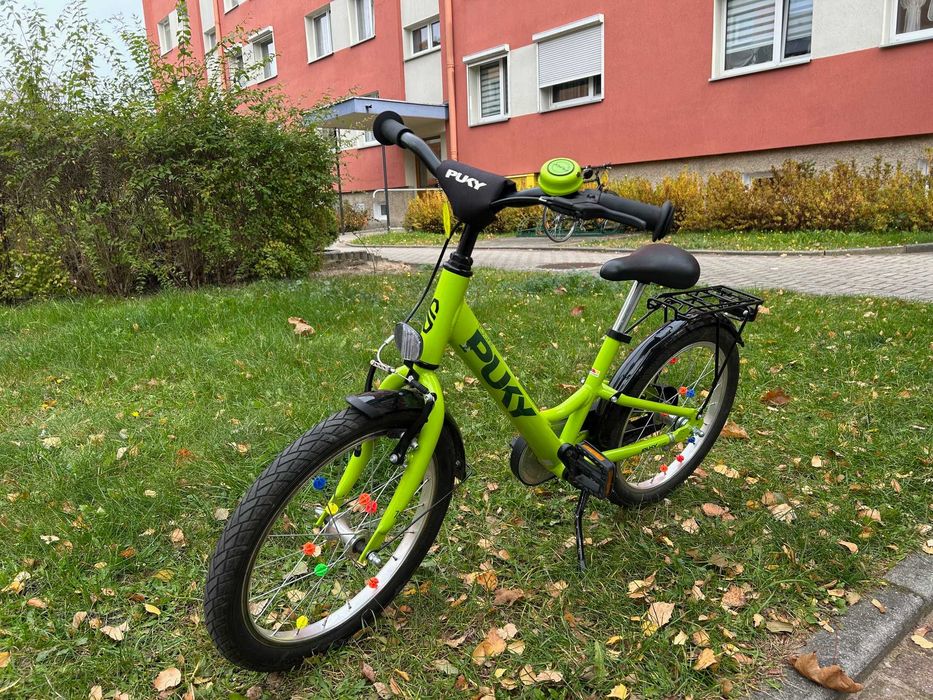 Rower dziecięcy Puky Youke 18 po przeglądzie + gratis