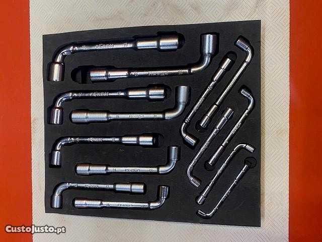 conjunto de 14 chaves de tubo Förch