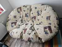 Безкаркасний 2-місний диван ліжко на основі пінополіуретану