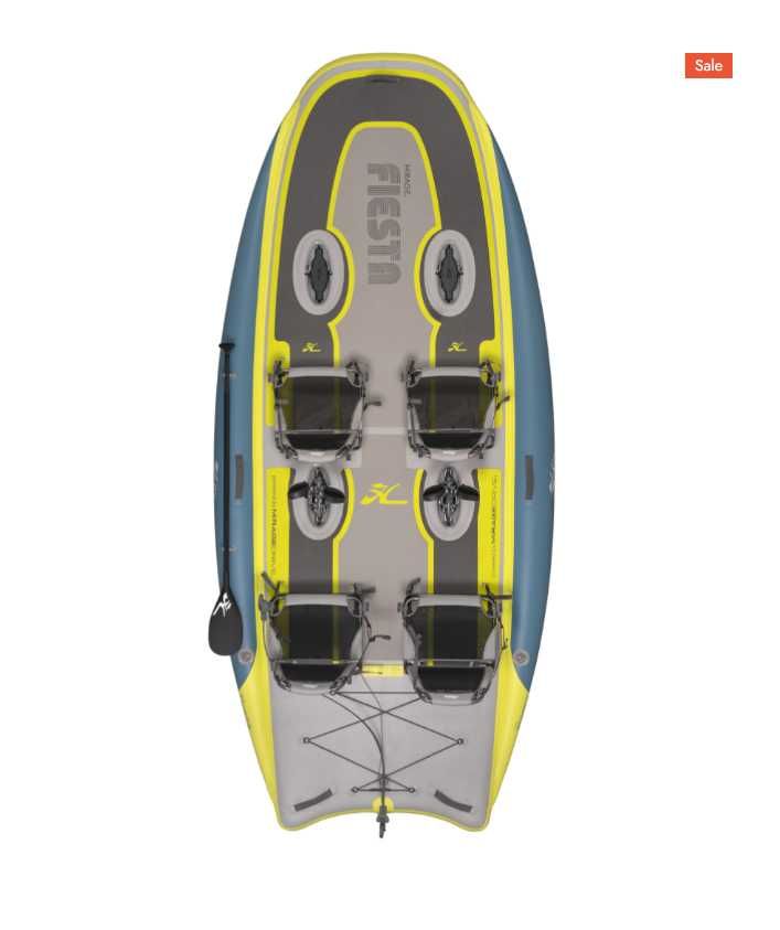 Каяк Hobie Mirage Fiesta ( 4 місний ) байдарка Водний транспорт човен