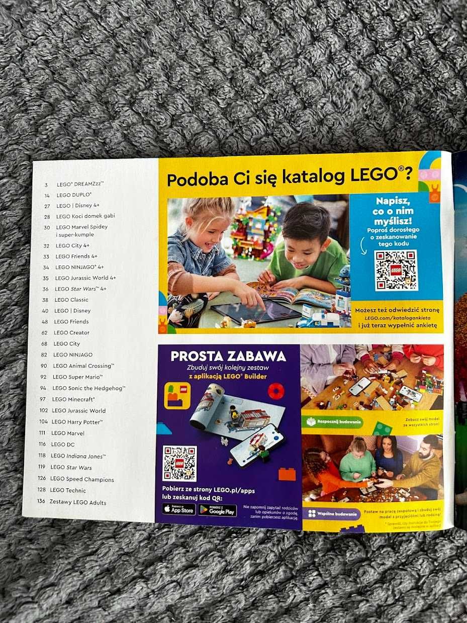 Nowy katalog LEGO czerwiec - grudzień 2024 + Bilet LEGOLAND