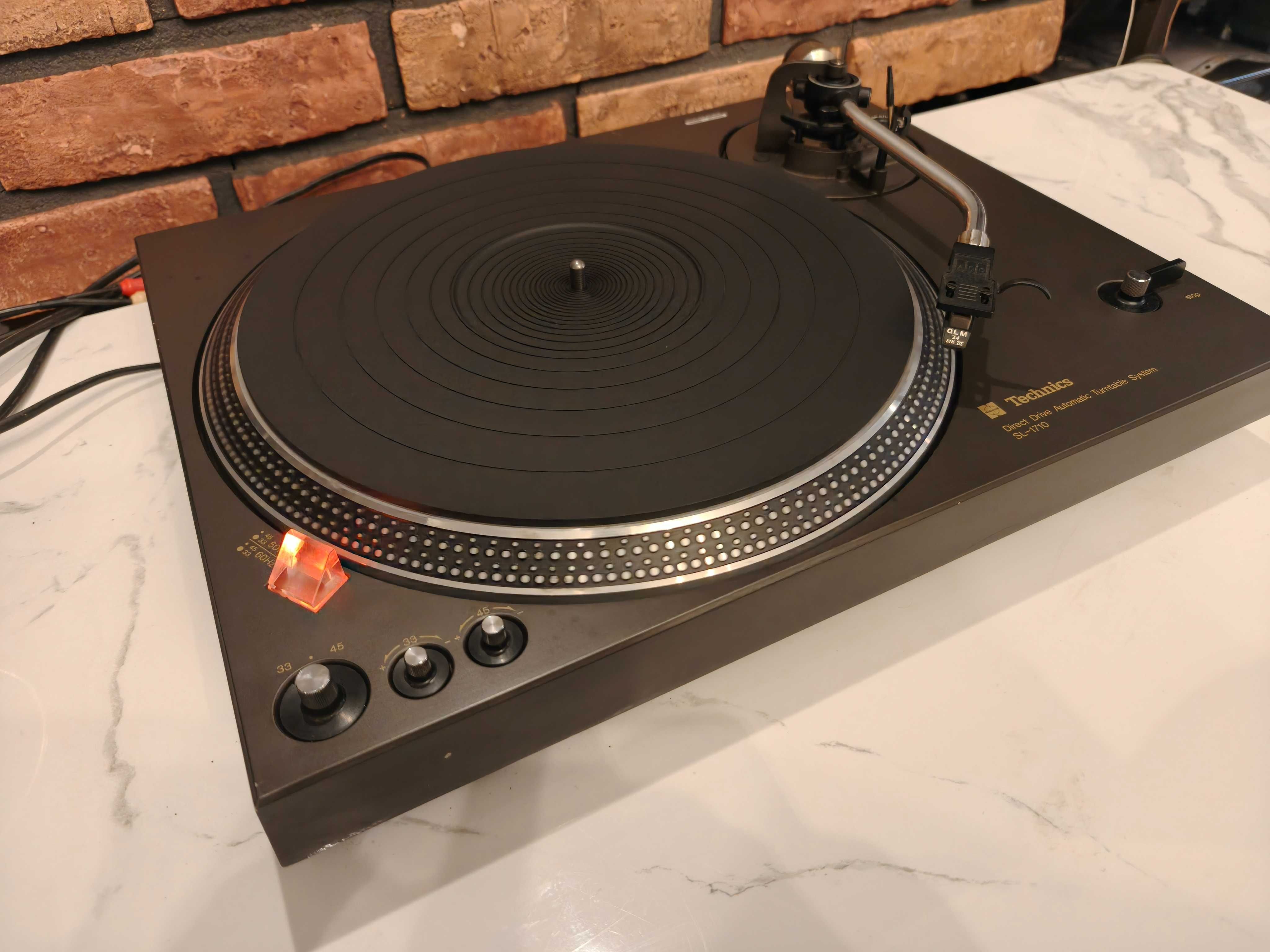 TECHNICS SL-1710 Znakomity gramofon Direct Drive ! Półautomat