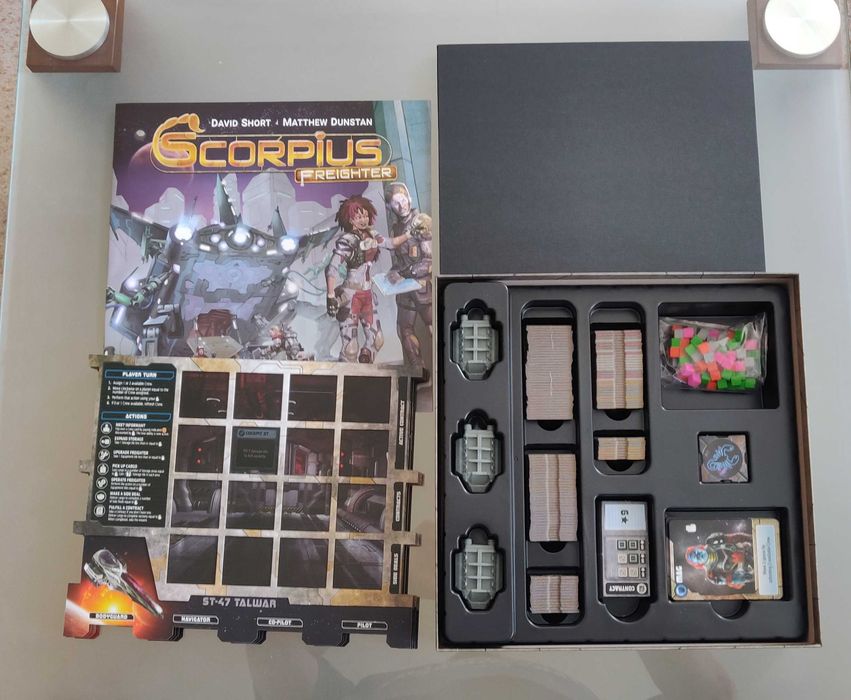 Space Gate Odyssey PL + Scorpius Freighter ENG - Czacha Games, pakiet