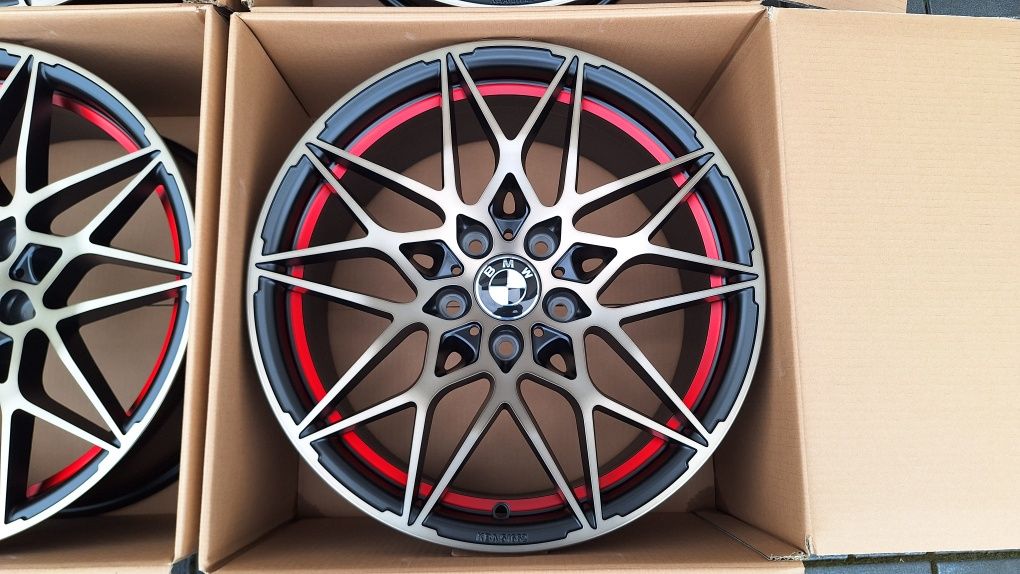 Nowe Alufelgi 5x120 R18 Bmw 3 5 X1 X3 f25 f30 f10 E90 E84 E46 Okazja.