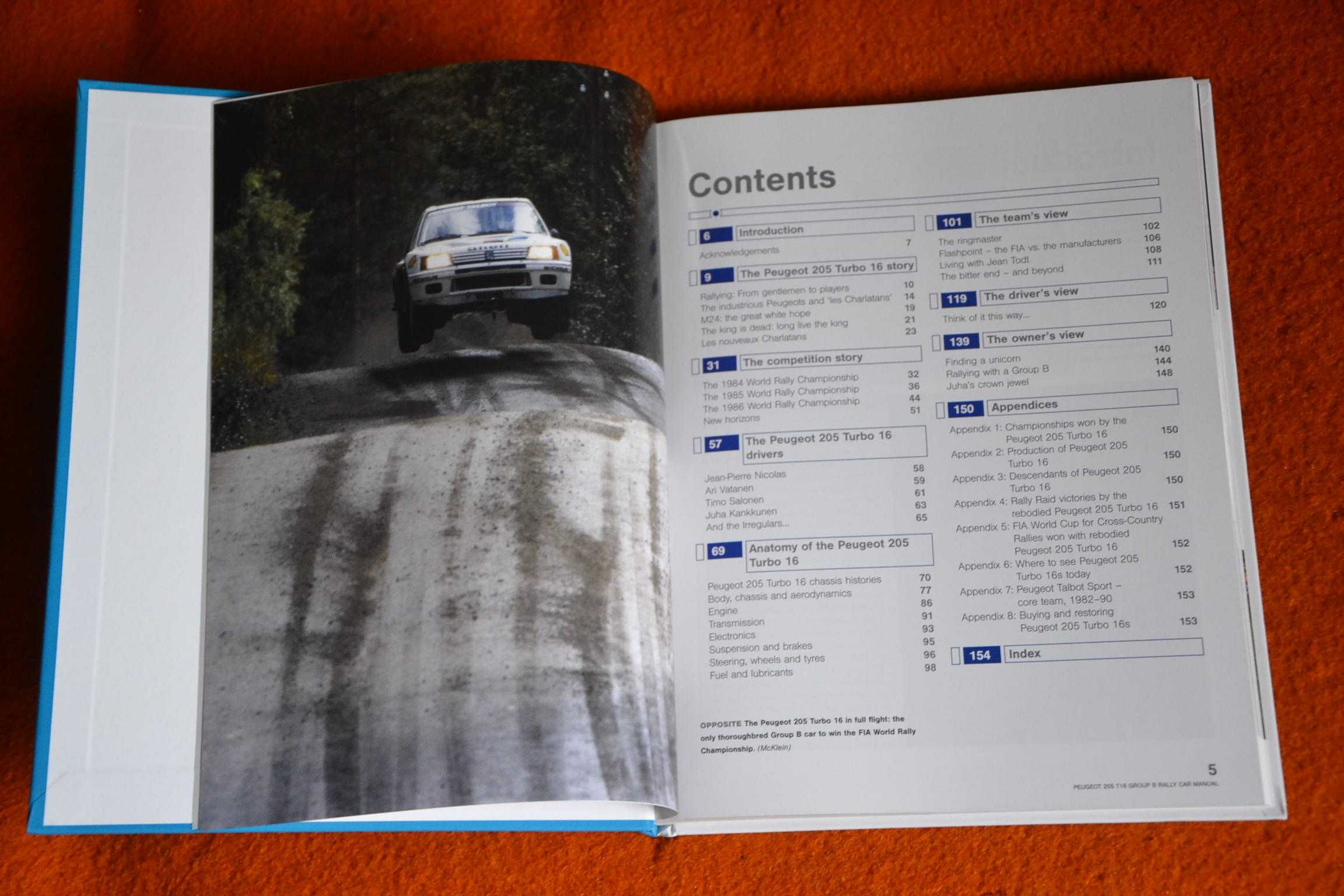 album WRC Peugeot 205 T16 83 88 Group B Haynes Manual