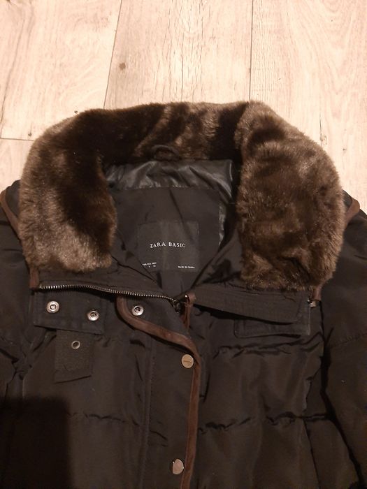 Зимняя женская курточка ZARA оригинал.48 размер.