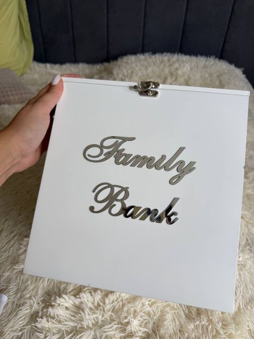 Весільній банк дерево