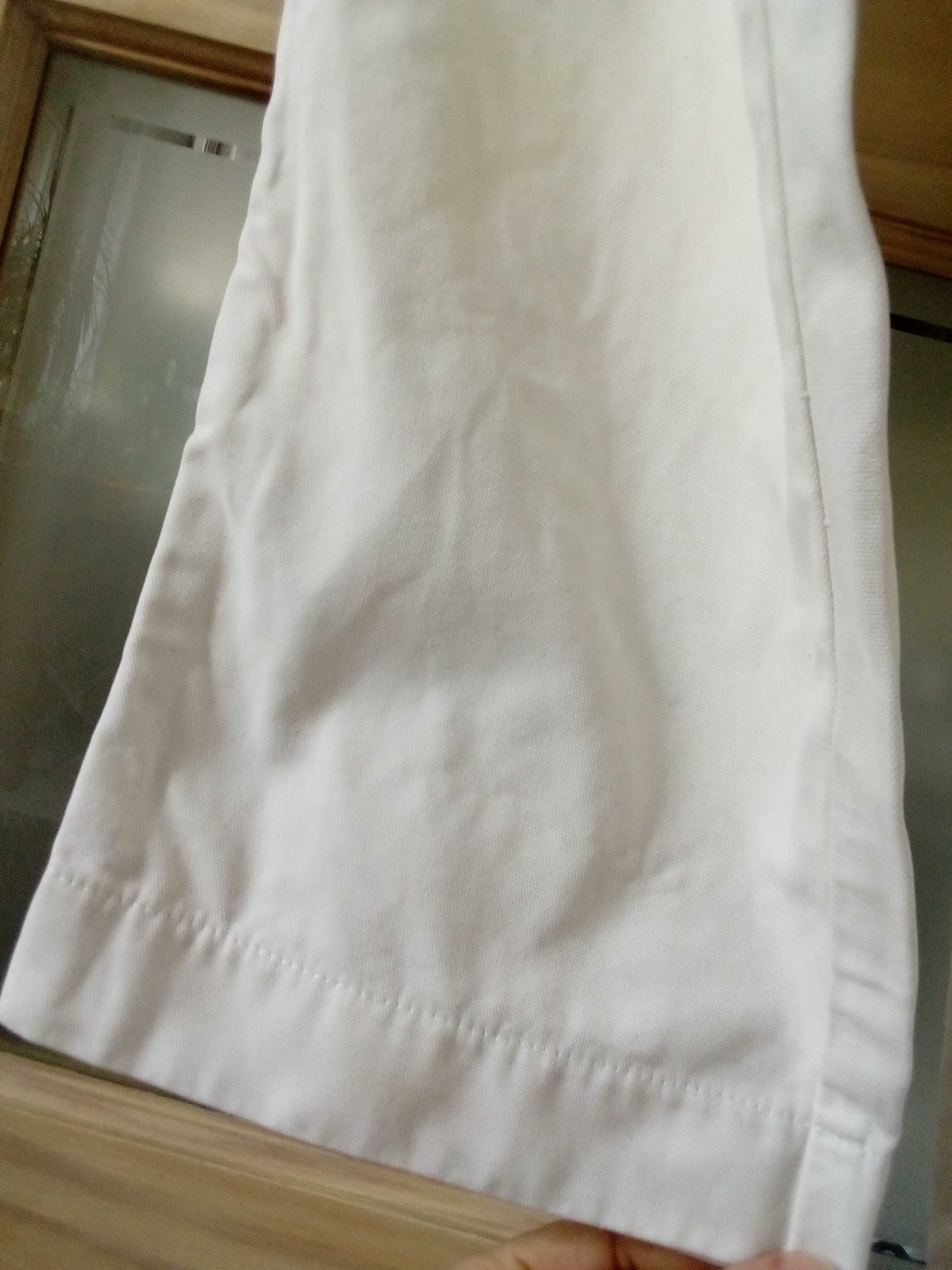 GANT jeansy spodnie męskie białe bawełniane W 34 L 34
