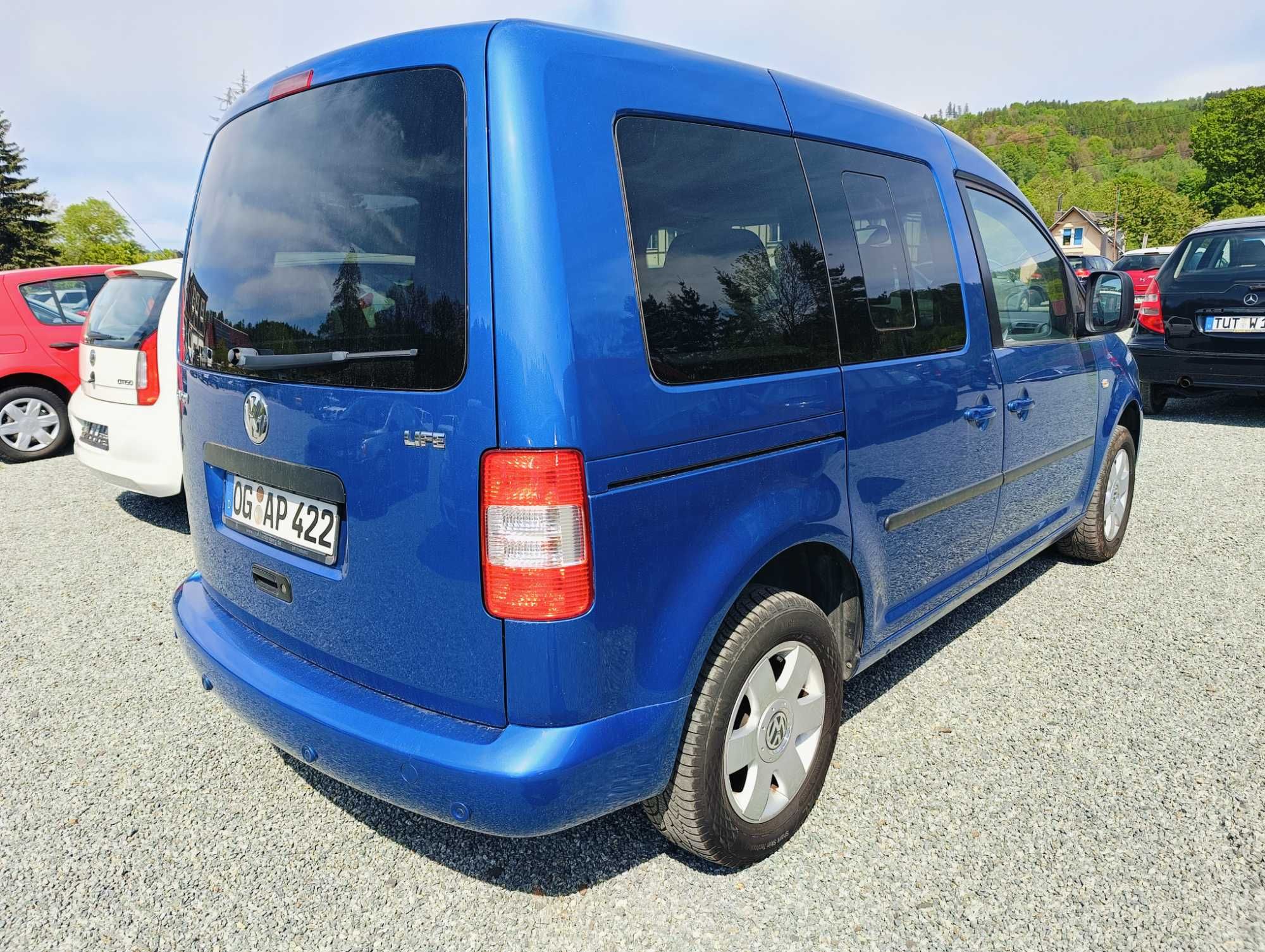 Volkswagen Caddy benzyna 2009