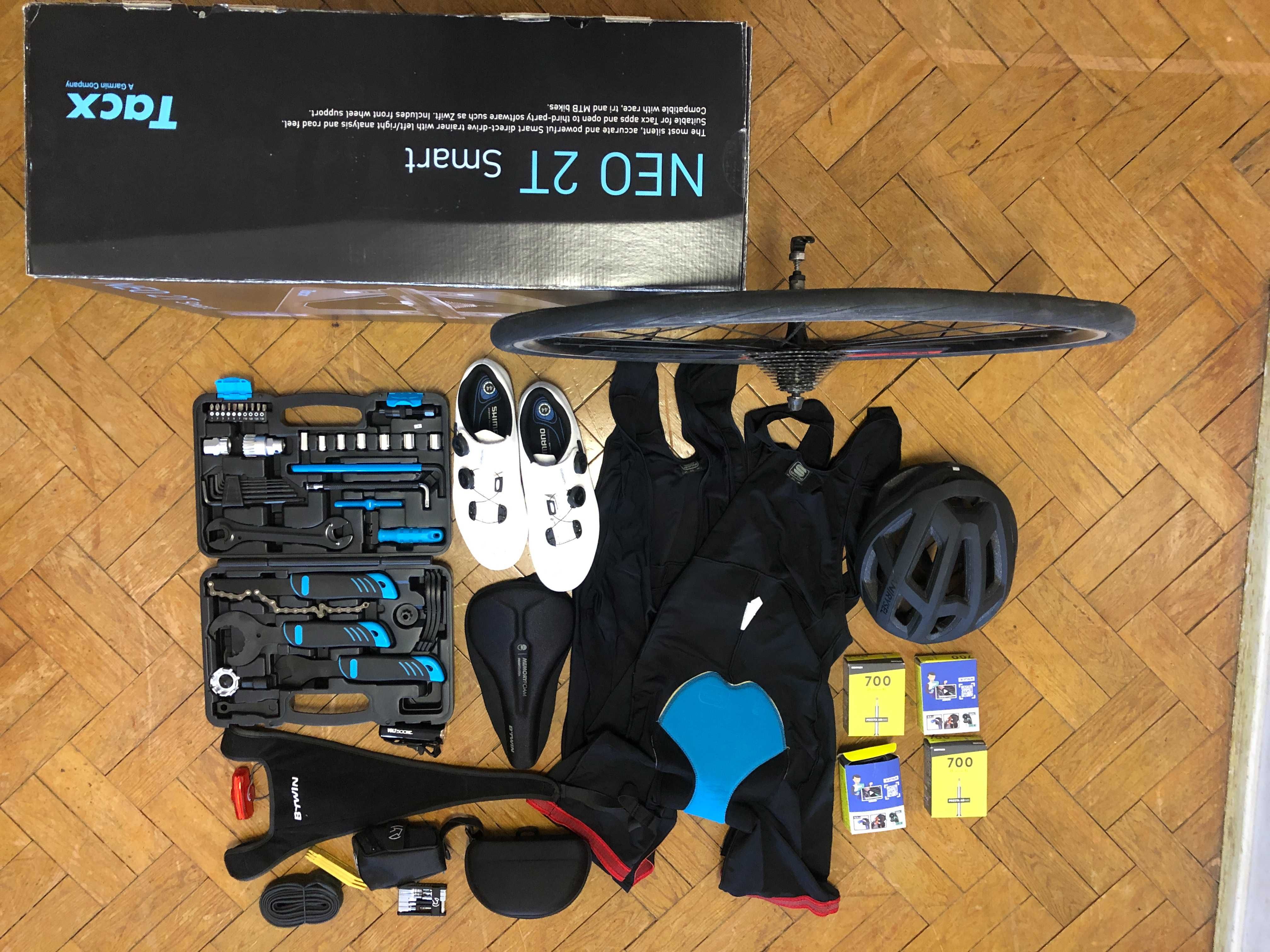 Pack Ciclista  - Tudo o que precisa para pedalar em casa ou na rua