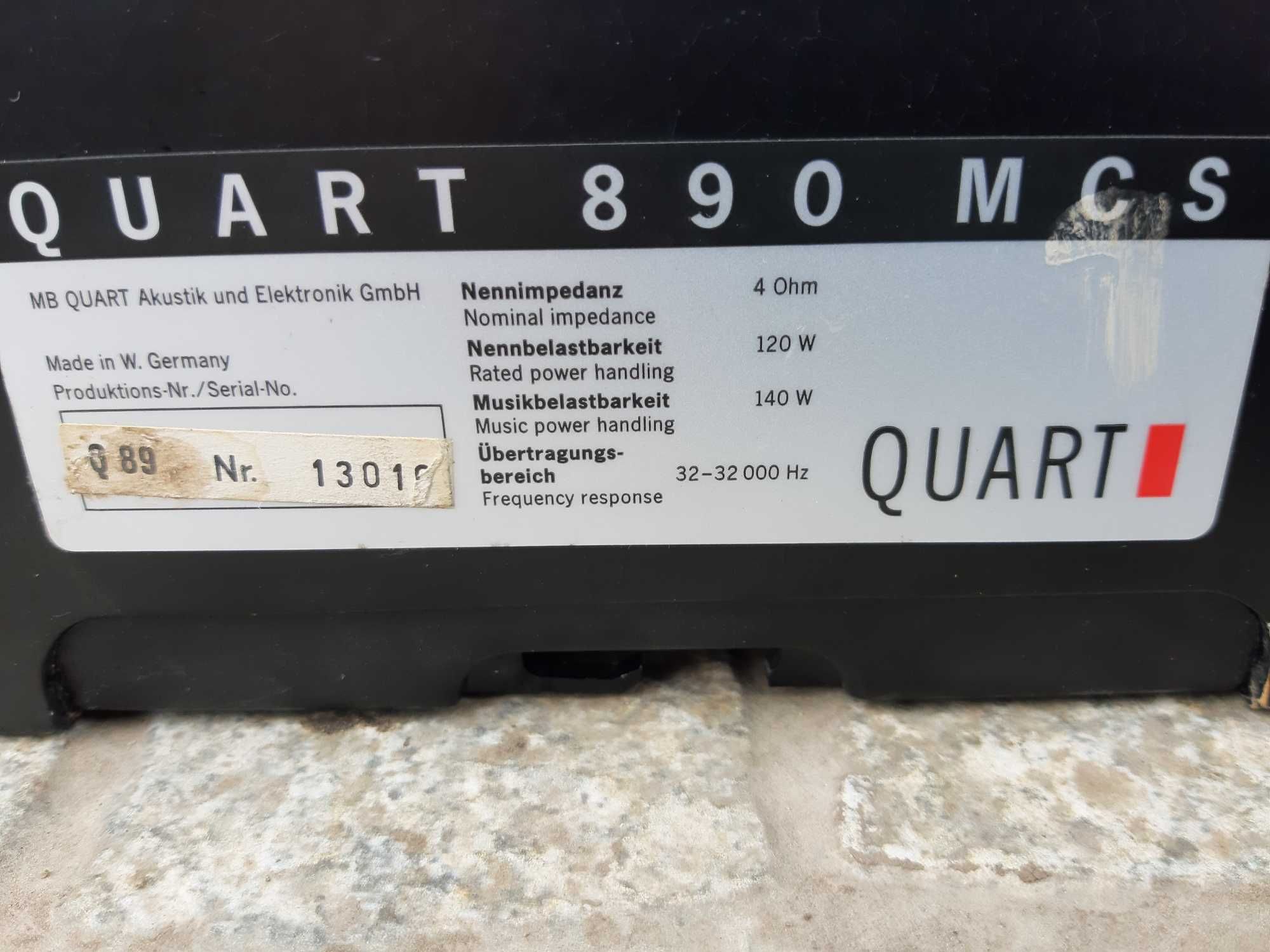 Kolumny Quart 890 MCS