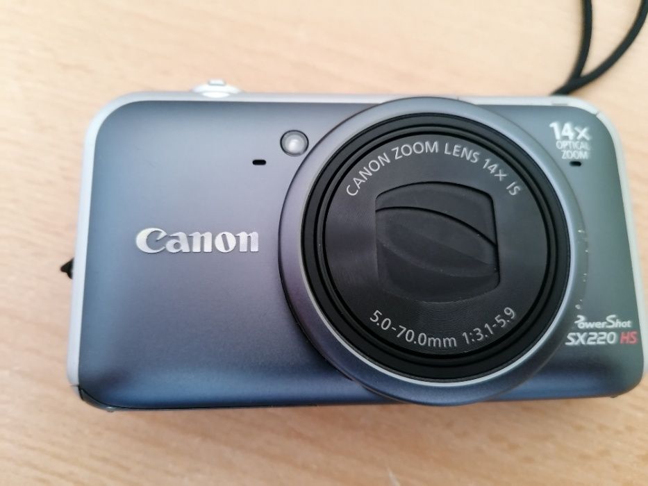Máquina fotográfica canon PowerShot SX220 HS(2 Baterias)