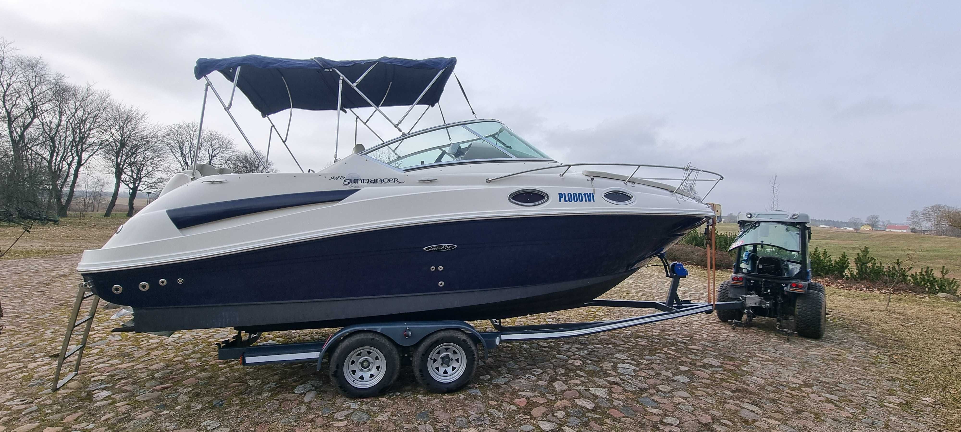 Sea Ray 245 Sundancer Mercruiser 6200mpi  V8 320KM