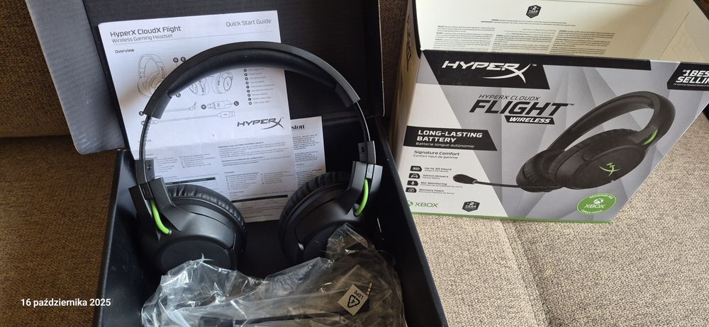 Słuchawki HyperX Cloudx Flight Wireless
