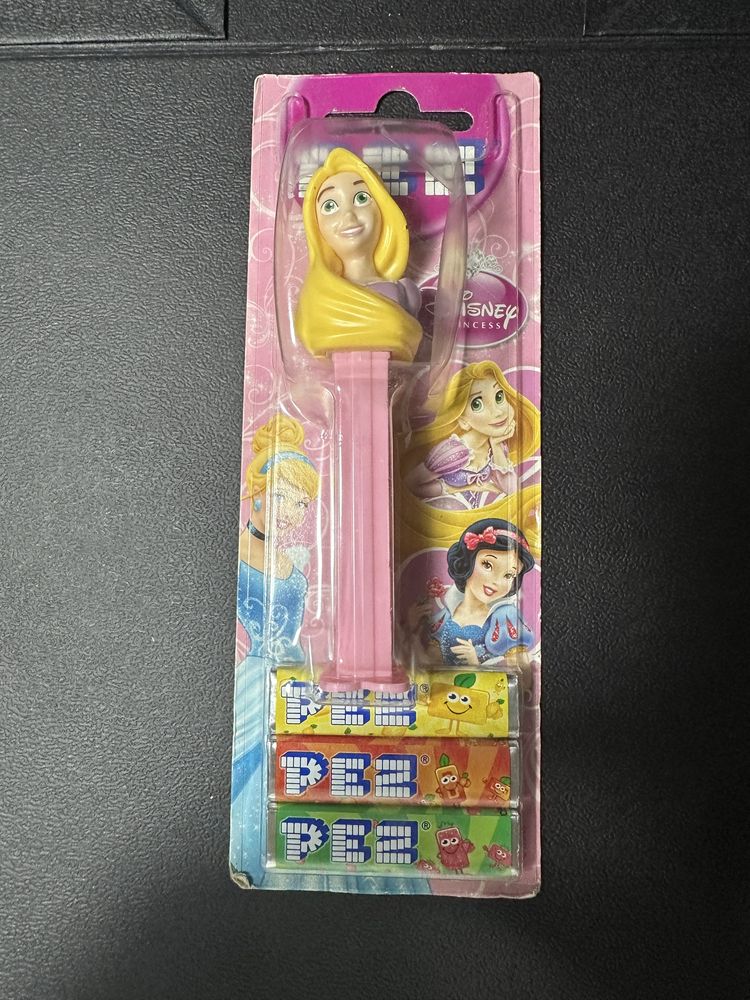 PEZ Dispensador - Rapunzel - Princesas Disney - Novo Selado - 2015