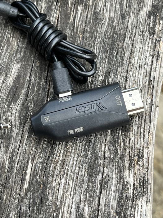 Конвертер HDMI в Scart 1080P, 1м. Адаптер, перехідник