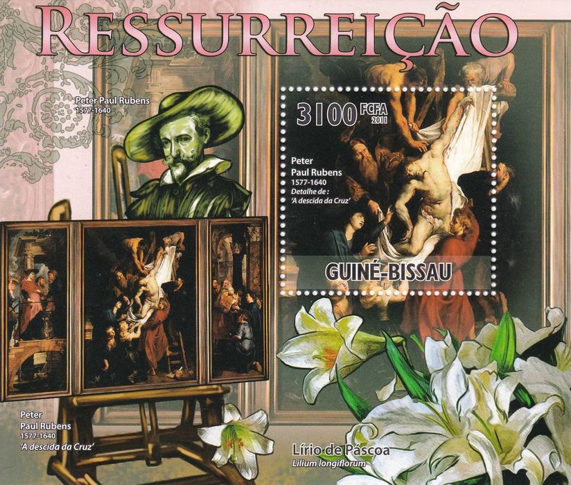 Gwinea Bissau 2011 cena 4,90 zł kat.7,75€ - Rubens