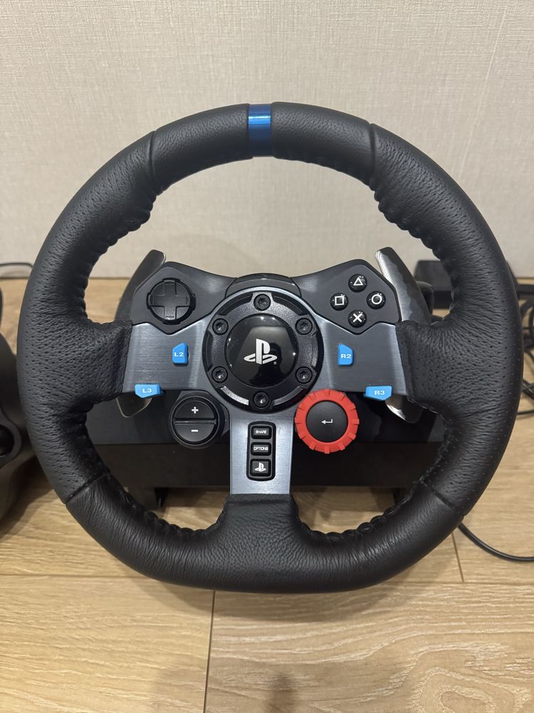 Volante G29 + Pedal + Macaneta + Suporte
