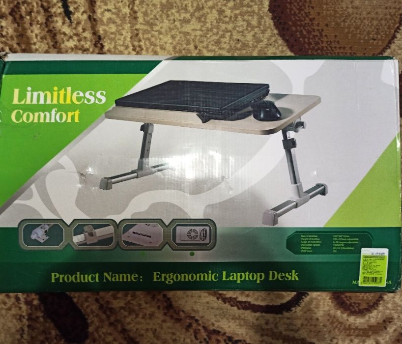 Cтол для ноутбука Limitless Comfort с охлаждением