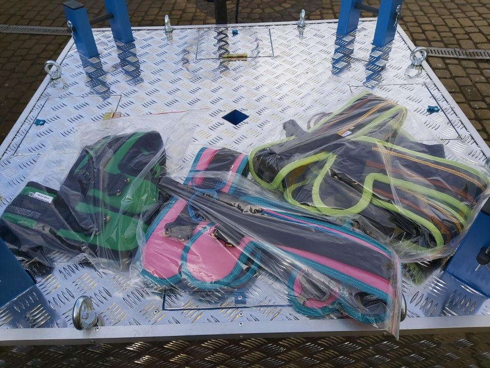 Euro Bungee Mobilne Bunge Trampolina Bungy Karuzela Dmuchaniec jumper
