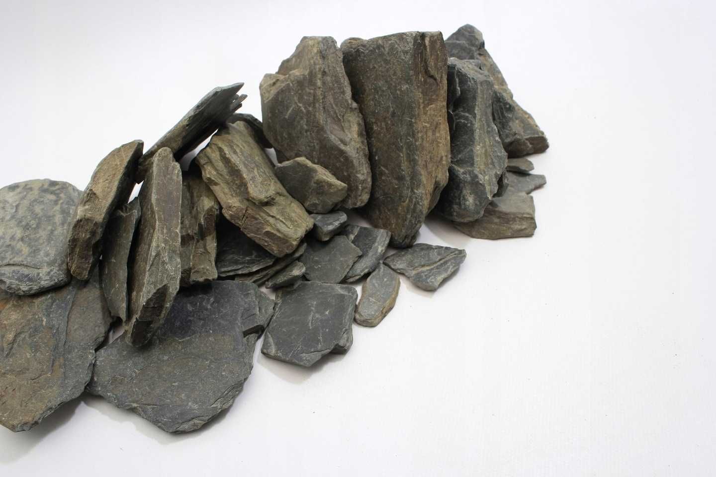 Kamienie Slate Stone Skała do Akwarium 15kg