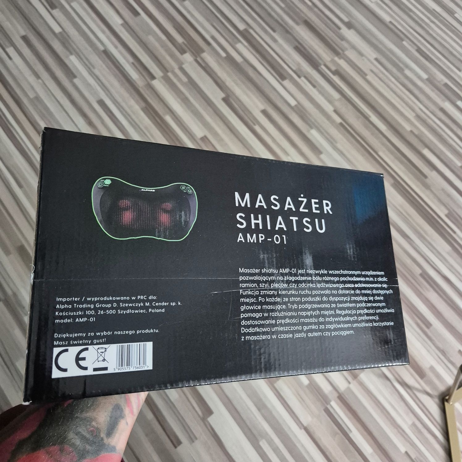 Masazer do plecow i nie tylko