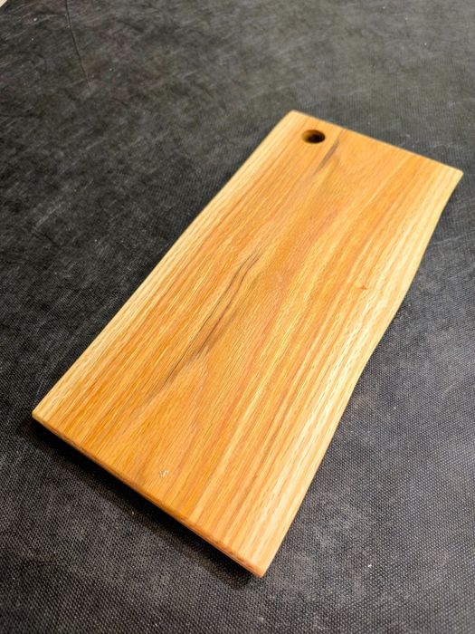 Deska dębowa lita 40x20x2cm - do krojenia serwowania posiłków HANDMADE