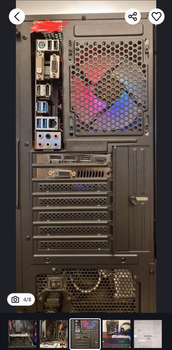 Komputer gamingowy budżetowy cały zestaw gamingowy uciągnie mocne gry