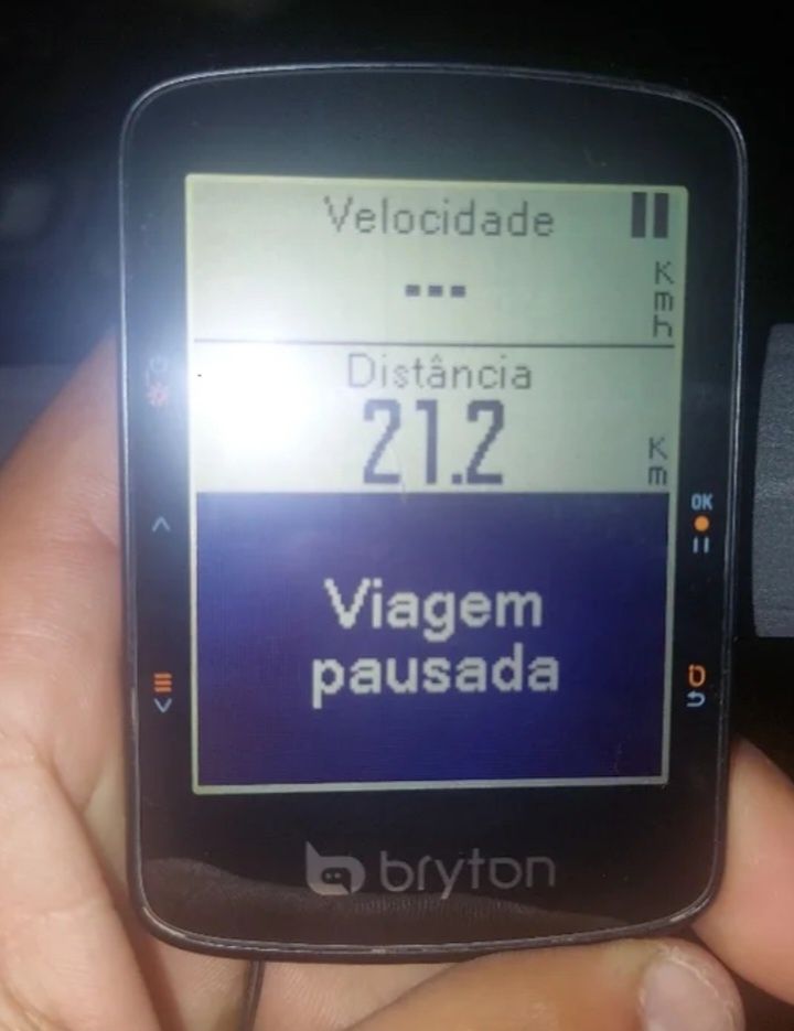 GPS Bryton como novo