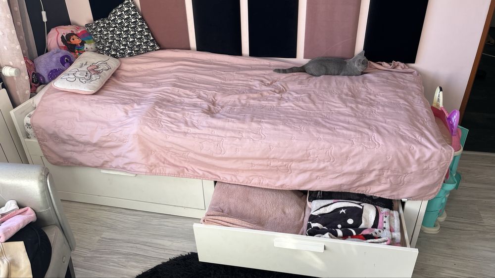 Łóźko Malm Ikea 80-160/200