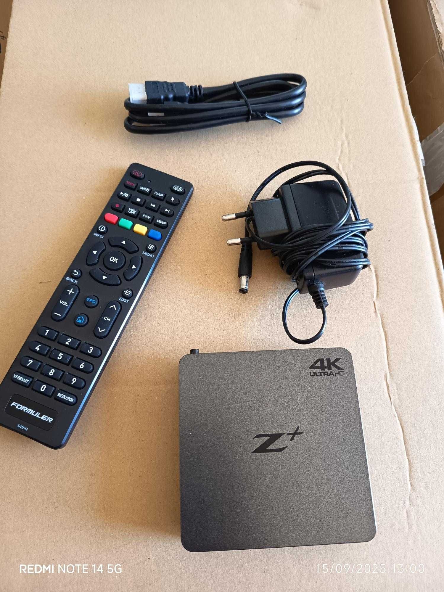 Recetor Formuler Z+ 4k UltraHD