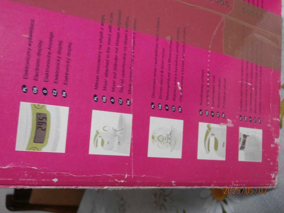 Mikser Zelmer Model 481 z wagą w stojaku + akcesoria - unikatowy model