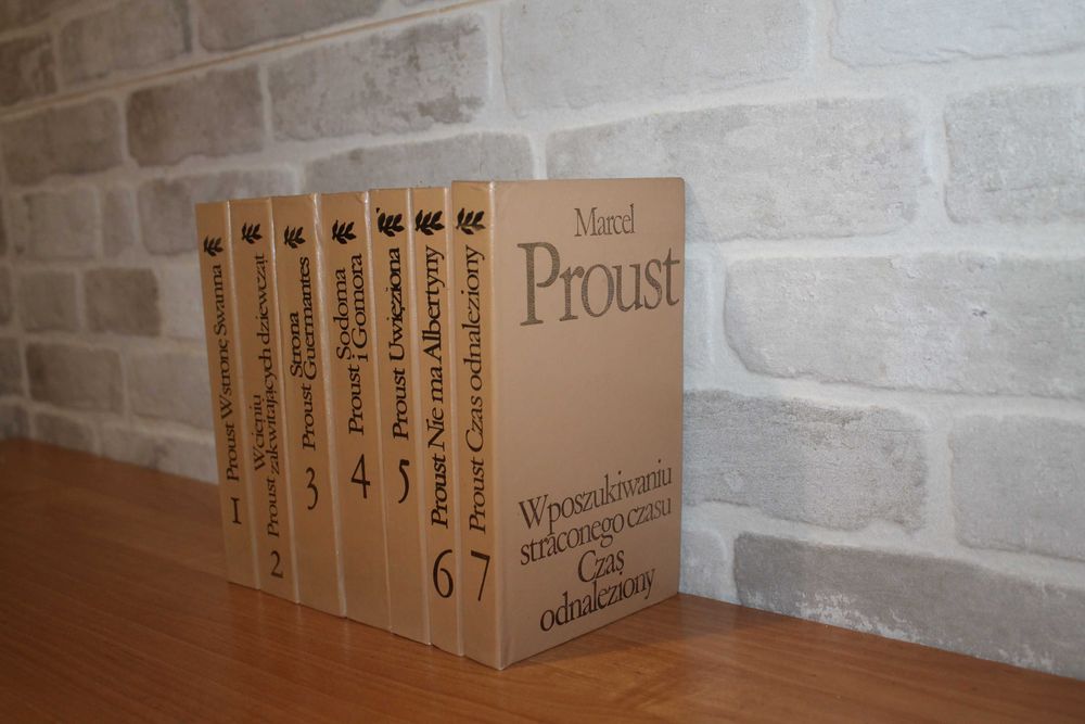 W poszukiwaniu straconego czasu komplet tomów 1 - 7 Marcel Proust